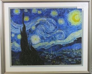 Starry Night / Starry Night over Rhone by Van Gogh