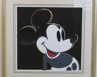 Mickey Mouse by Andy Warhol