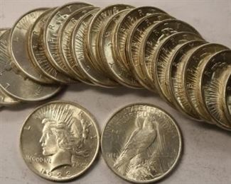 1923 High Grade Peace Dollars