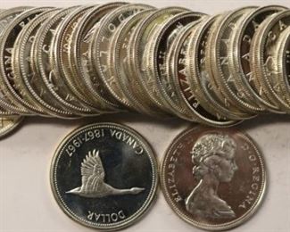 Canadian Silver Dollars