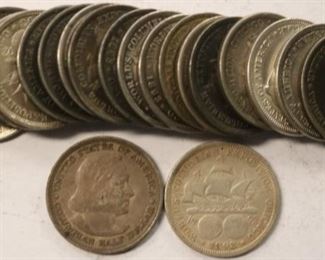 1892-1893 Columbian Half dollars