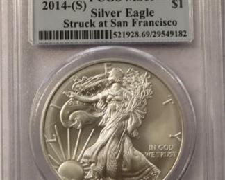 2014S MS69 Slab