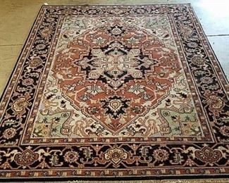 7.10 x 9.10 Heriz rug
