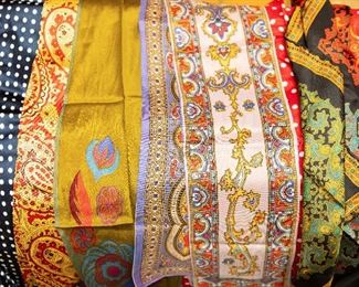 Wonderful Vintage Silk Scarves