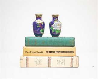 Very Small Cloisonné Vases