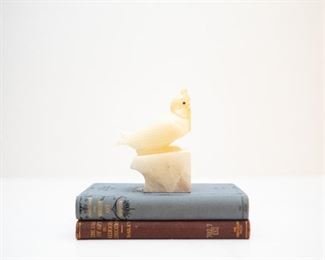 Alabaster Bookend