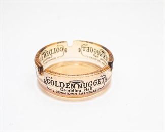 Ash Tray from Las Vegas Golden Nugget Hotel & Casino