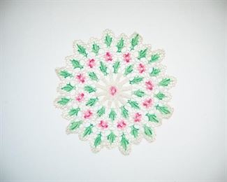 Hand Crochet Lace Doilies for Table Decoration Handmade Vintage Round Lace Doilies Placemat