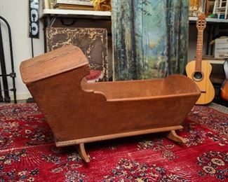 Antique Early Baby Rocker Possibly From 1800's
