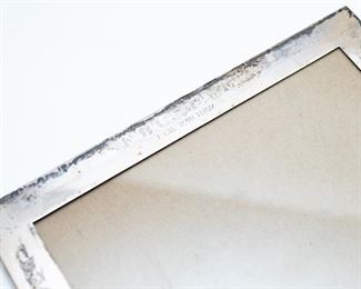 Large Sterling Silver Photo Frame