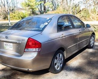 2007 Kia Spectra — Rebuilt Title — New Tires — New Radiator — New Alternator CAR FOR SALE! 