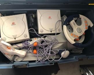 Dream Cast x 2 plus all the gear and multiple games