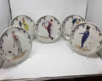 Set of 5 Villeroy & Boch Plates https://ctbids.com/#!/description/share/278204