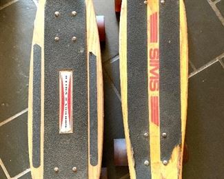 Vintage skateboards