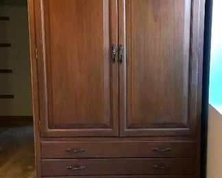 Wood Armoire