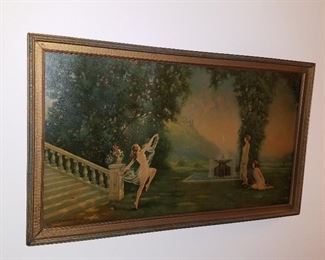 1920's Nymph print