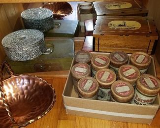 Old Edison Cylinder records in original boxes (as found...moldy....sigh...)