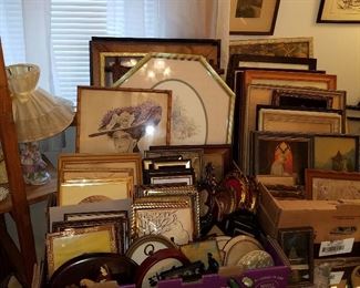 Framed prints....MANY