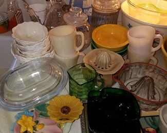 Kitchen ceramics and glass