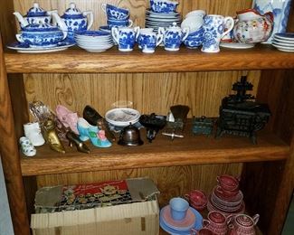 Children's china and toys