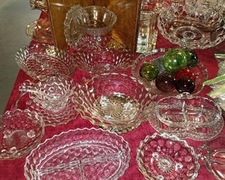 Fostoria "American" pattern glass