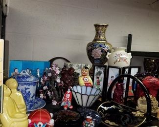Asian design decorative items
