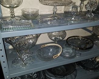 Crystal & other glass items
