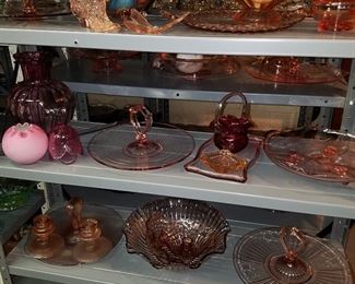 Pink glass