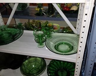 Green glass