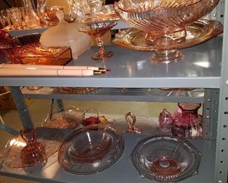 Pink glass
