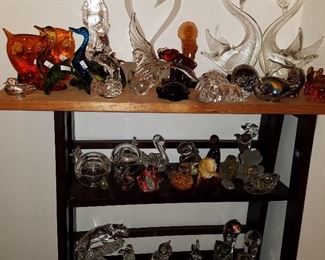 Glass figurines