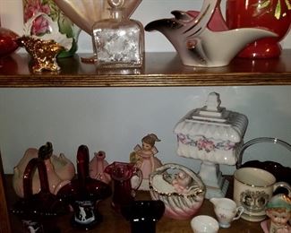 Collectible glass and china