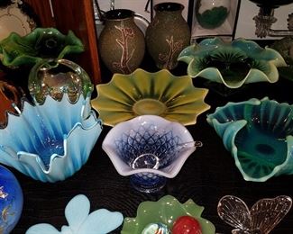 Fostoria "Heirloom" and other bowls