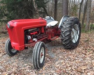 Vintage Ford tractor. Available on the online auction.