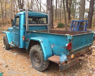 Willys truck. Available on the online auction.