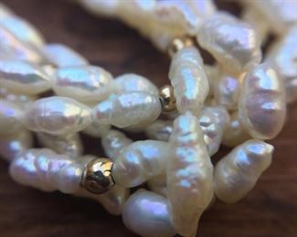 Freshwater Pearl Necklace and Bracelet https://ctbids.com/#!/description/share/274611