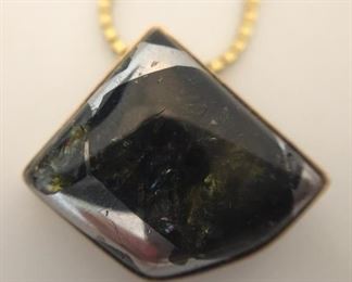 Moldavite Neckpiece https://ctbids.com/#!/description/share/274635