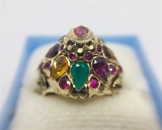 Vintage Thai Princess Ring and Ring of Opals https://ctbids.com/#!/description/share/274645