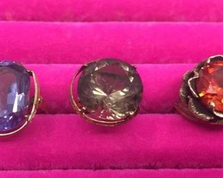 14k “Rings and Stones” Trio https://ctbids.com/#!/description/share/274701