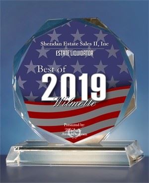 2019 Best Estate Liquidator in Wilmette award