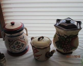 COOKIE AND BISCUIT JARS