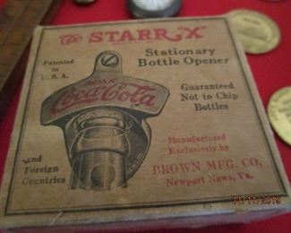 OLD COKE BOTTLE OPENER IN ORIG BOX