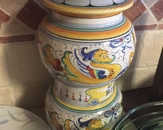 Italian pottery