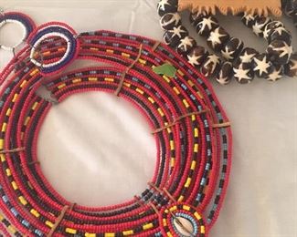 Tribal jewelry acquired Mid-Century