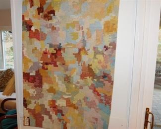 John St. John woven wool tapestry