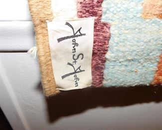 John St. John woven wool tapestry