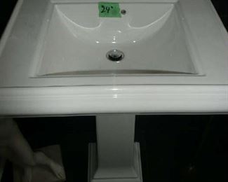 Kohler Pedestal Sink & Faucet, $100.00
