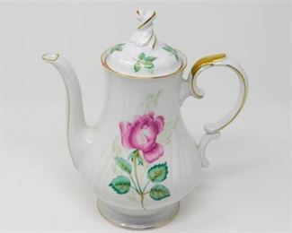 14. Royal Coburg Rosalia Lidded Teapot