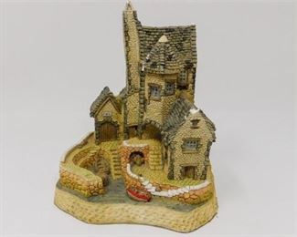 55. David Winter Cornish Harbour Miniature Collectible