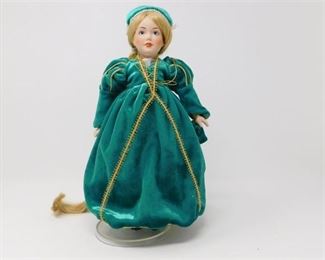 66. Rapunzel Doll with Green Dress